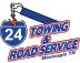 24 Towing & Road Service logo