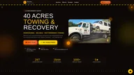 40 ACRES TOWING AND RECOVERY logo