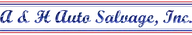 A&H Auto logo