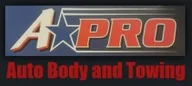 A Pro Auto Body & Towing logo