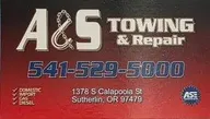 A&S Towing and Repair logo