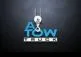 A tow truck logo