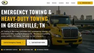 A1 Towing & Recovery of Greeneville - Light Duty & Heavy Duty Semi Truck Towing logo