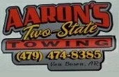Aaron's Two State Towing logo