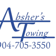 Absher's Towing logo