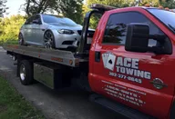 ACE TOWING & WE PAY CASH FOR CARS logo