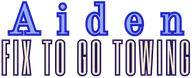 Aiden Fix To Go towing logo