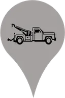 ALED TOWING SERVICE TOW TRUCK logo