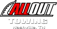All Out Towing logo