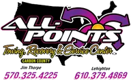 All-Points Towing Recovery & Service Center logo
