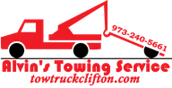 Alvin's Towing Service logo