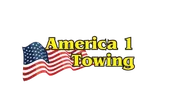 America 1 Towing logo