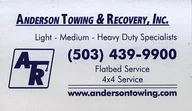 Anderson Towing & Recovery, Inc logo