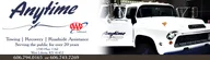 Anytime Towing logo