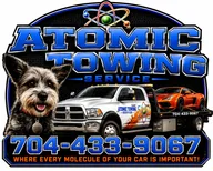 Atomic Towing Service logo