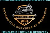 Automotive Services of Delmarva Hensler's Towing & Recovery logo