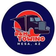 B&M TOWING logo