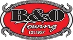 B&O Towing logo