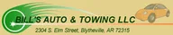 Bill's Auto & Towing, LLC logo