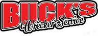 Bucks wrecker service logo
