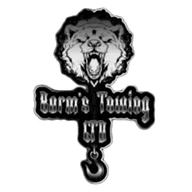 Burm's Towing logo