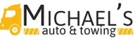 "Cash For Junk Cars" Michael's Auto & Towing logo