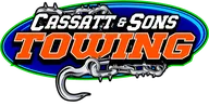 Cassatt & Son's Towing logo