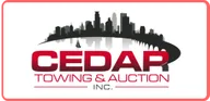 CEDAR TOWING & AUCTION logo