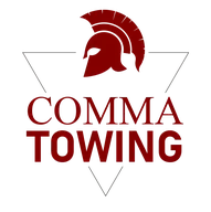 Comma Towing logo