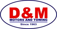 D & M Motors & Towing logo