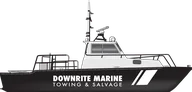 Downrite Marine Towing & Salvage logo