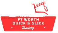 Ft worth Quick & Slick towing logo