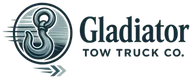 Gladiator Tow Truck Co. logo