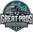 Great Pros Heavy Duty Towing logo