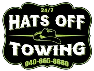 Hats Off Towing logo