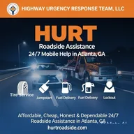 HURT Roadside Assistance - Dead Battery Jumpstart & Flat Tire Change logo