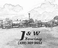 J & W Towing logo