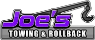 Joe's Towing & Rollback logo