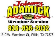 Johnny Adamick Wrecker Service logo
