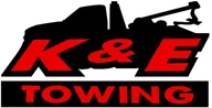 K & E Towing logo