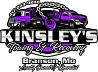 Kinsley's Towing & Recovery logo