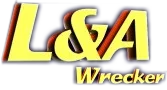 L&A Wrecker Service logo