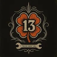 Lucky 13 Truck Shop logo