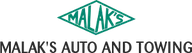 Malak's Auto Salvage and Towing logo