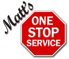Matt's One Stop Service logo