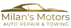 Milan's Motors Towing & Services logo