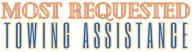 Most Requested Towing Assistance logo