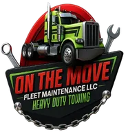 On The Move - Heavy Duty Towing - Fleet Maintenance logo