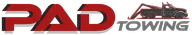 PAD Towing logo