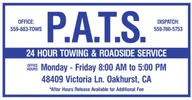 Pat's Affordable Towing Service logo